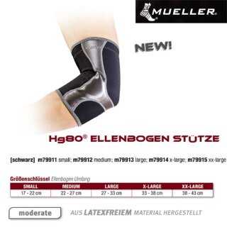 MUELLER Hg80 Ellenbogen Stütze / 1 Stck / XXL