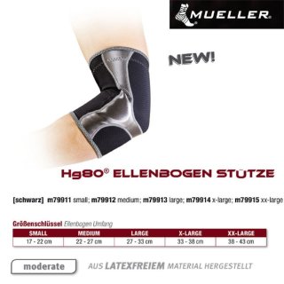 MUELLER Hg80 Ellenbogen Stütze,  XXL / Inhalt 1 Stück