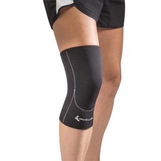 MUELLER Kniebandage ohne Patellaöffnung schwarz,  XL / Inhalt 1 Stück