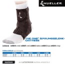 MUELLER The One Sprunggelenkorthese / 1 Stck / XL