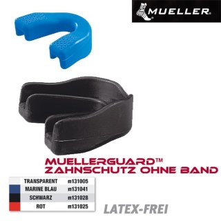 MUELLER Muellerguard Zahnschutz ohne Band,  Navy Blau / Inhalt 1 Stück