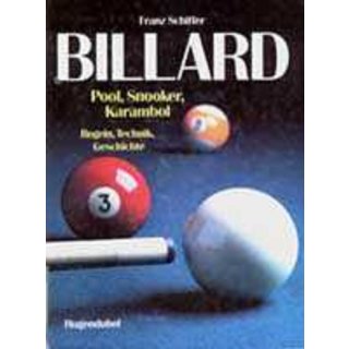 Buch: "Billard" Hugendubel / Inhalt 1 Stück