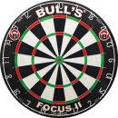 BULLS Focus II Bristle Dart Board,  45,5 cm / Inhalt 1...