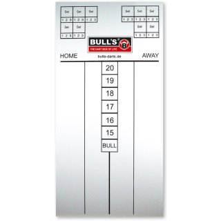 BULLS Basic Marker Masterscoreboard,  30 x 60 cm / Inhalt 1 Stück