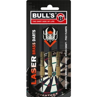 BULLS Laser Steel Darts,  20 Gr. / Inhalt 6 Stück