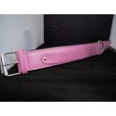 Halsband pink Echtleder, Style und Fashion, verschiedene Größen, viele Farben, Deluxe