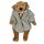 Teddybär Junior 18 cm Plüsch braun/grau 2-teilig