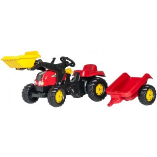 Tret-Traktor RollyKid X junior rot