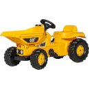 Tret-Traktor RollyKid Dumper Cat Junior-gelb