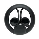Ohrhörer True bluetooth 8,3 cm ABS schwarz 3-teilig