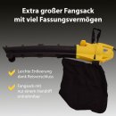 Laubsauger Hamal Laubbläser & Häcksler mit Fangsack 3 in 1 Compact - A-Ware/B-Ware: A-Ware