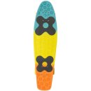 Skateboard Big JimTricolor 71 cm Polypropylen blau/gelb/orange
