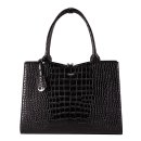 Socha Design Business bag &quot;Croco Jet Black...
