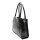 Business bag Midi croco black- 14", made from NIVODUR