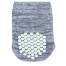 Anti-Rutsch-Socken Baumwolle grau Größe L/XL