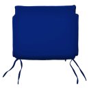 Sitzauflage 61 cm x 50 cm für Gartenstühle Piceno / Bergamo / Arezzo - blau