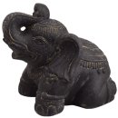 Steinfigur Asiatischer Elefant Tirune - Breite x Tiefe x Höhe: 30 x 16 x 25 cm