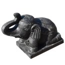 Steinfigur Asiatischer Elefant Tirune - Breite x Tiefe x...