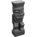 Stein Skulptur Tiki Jalna aus Basanit - Höhe x Tiefe x Breite: 60 x 15 x 19 cm