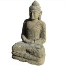 Gartenfigur Buddha Karawal im Zustand der Erleuchtung - Höhe x Tiefe x Breite: 58 x 24 x 32 cm