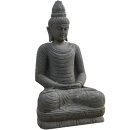 Greenstone Gartenskulptur Sitzender Buddha Burhanpur - Höhe x Tiefe x Breite: 150 x 65 x 78 cm