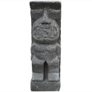 Garten Skulptur Tiki Dewas aus Basanit - Höhe x Tiefe x Breite: 60 x 12 x 20 cm
