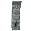 Naturstein Tiki Panipat aus Basanit - Höhe x Tiefe x Breite: 100 x 20 x 26 cm