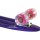 Skateboard Mit Led-Beleuchtung 55,5 Cm Violett/Rosa