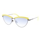 Sonnenbrille DHS207 schmetterling edelstahl kat. 3 gelb