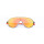 Sonnenbrille unisex Single Lens Kat. 4 orange