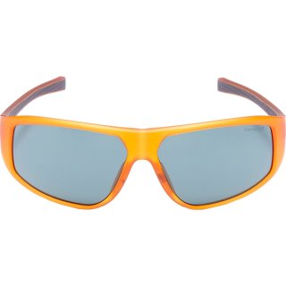 Sonnenbrille unisex rechteckig cat.4 orange/grau
