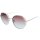 Sonnenbrille polarisiert Panto Damen Kat. 2 silber/rosa