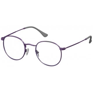 Lesebrille oval unisex acryl violett verschreibungspflichtig +1,50