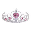 Diadem farbig rot