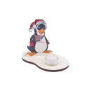 Weihnachtsdeko Pinguin mit LED