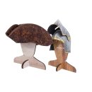 Holzspielerei - Display Kopf für Hüte und Helme