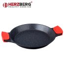 Herzberg HG-7132PP: 32cm Paellapfanne