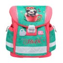 Belmil Classy ergonomisches Schulranzen-Set 4-teilig "Cute Sloth" mit Brustgurt