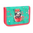 Belmil Classy ergonomisches Schulranzen-Set 4-teilig "Cute Sloth" mit Brustgurt