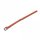 Karlie Vintage Strass Halsband - Mandarine - 4-reihig, 60cm/40mm