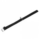 Karlie Halsband Buffalo aus Kalbsleder - Schwarz - 24...