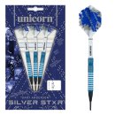 Unicorn Silver Star Blue Gary Anderson Soft Darts, 1 Satz...