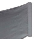 Balkon Sichtschutz 0,90 x 5m Rauchgrau