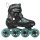 Inline-Skates Moody Tif 82A Schwarz/Aqua Größe 30-35