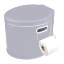 Tragbare Toilette 7 Liter Grau