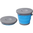 Abfallbehälter Faltbar 5 Liter 20 X 25 Cm Blau/Grau