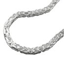 Armband 5mm Königskette vierkant glänzend...