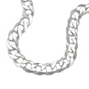 Armband 6,7mm Panzerkette flach Silber 925 21cm
