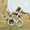 Ohrbrisur Ohrhänger Ohrringe 31x10mm 2 Ringe mit...