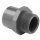PVC Muffennippel | 50/63 mm | Klebemuffe/Stutzen X Aussengewinde X 1 ¼" | PN16 | grau
